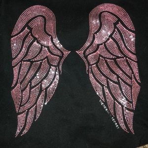 Black Victoria’s Secret zip up hoodie